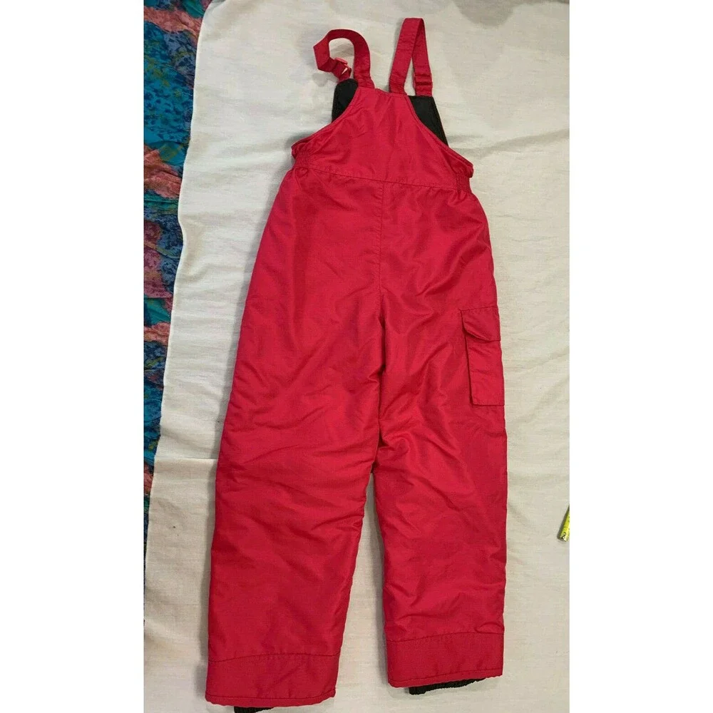 CHEROKEE GIRLS SNOW SKI OVERALLS PANTS SIZE L 10-12